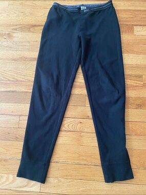 REI Kids Black Thermal Fleece Leggings Baselayer